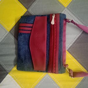 Denim Unused Sling Bag