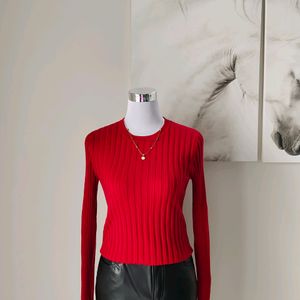 Banana Republic Ribbed Skin Fit Sweater