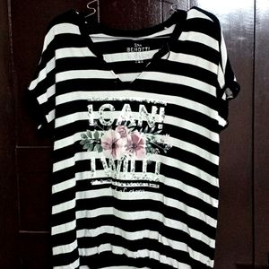 Black And White Party Tshirt