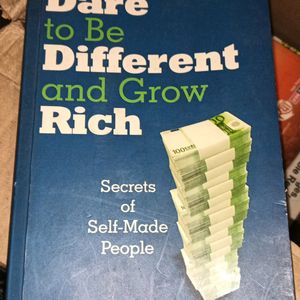 Dare To Be Different And Grow Rich Book