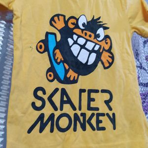 Yellow T Shirt For Kids