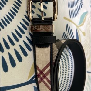 Burberry Men’s Premium Belt