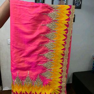 This Is A Beautiful Banarasi Saree