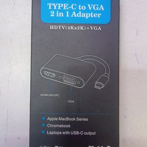 Vga And HDMI To Type C