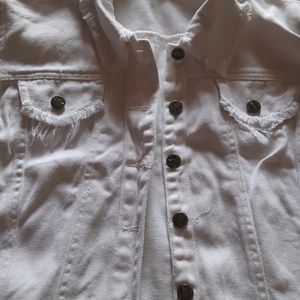 White Party Wear Jacket