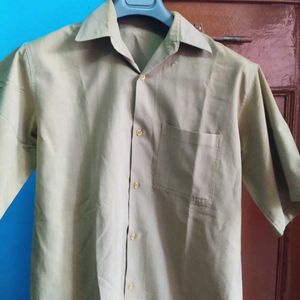 Mens Khaki Shirt