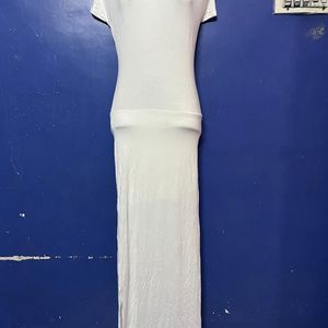 Korean Branded Long White One Piece