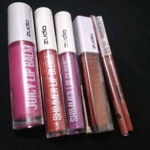 Zudio Lipstick Lipgloss Lipliner Lip Balm