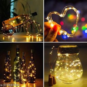 20 Led Wine Bottle Cork Copper Wire String Lights