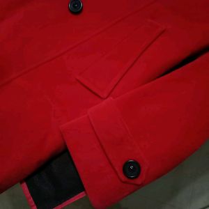 Women Red Coat