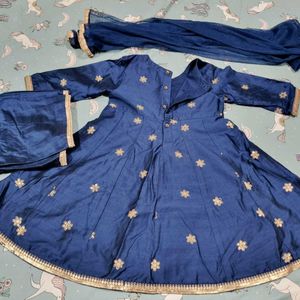 Anarkali Kurta Set For Girls