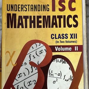 Maths ISC 12th Volume II