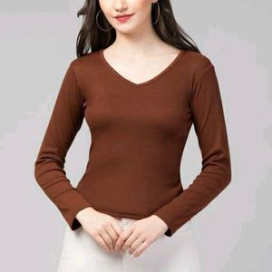 Coffee Brown Cool Top