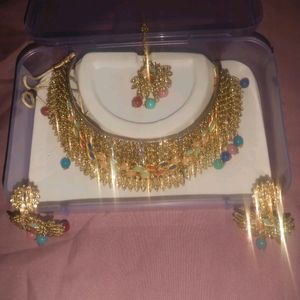 Multicolour Bridal Set