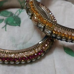 Beautiful Bangles With Earing Free