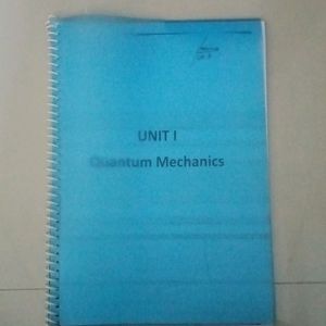 Btech 1st Year Applied Physics Complete Notes