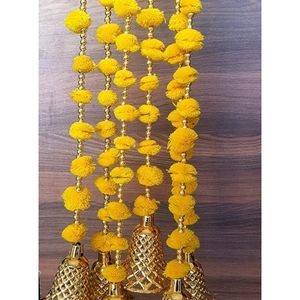 💥Diwali Offer💥Set of 10 Pompom Bell Wall Hanging