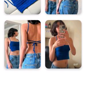 Handmade Crochet Ooh Crop Top