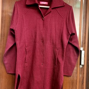 Red Woollen Coat