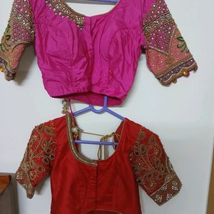 2 Combo Bridal Blouses@offer Price