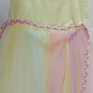 Rainbow /Unicorn Frock For Girls