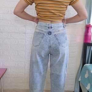 Branded Chemistry Jeans Mom Fit High Waisted