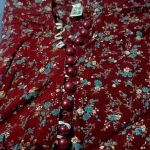 Maroon Colour Tunic