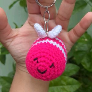 Crochet Bee Keychain❤️🎀