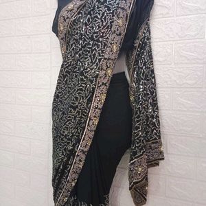 Black Saree