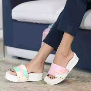 Elle Women White Casual Sandals