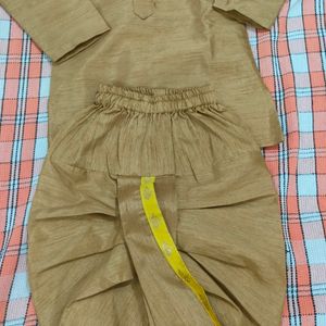 Tan Colour Kurta Pajama For Baby Boy