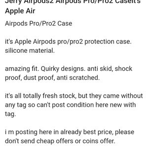 Apple Jerry Airpod /Pro 2 Case