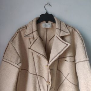 Baggy Beige& Brown Coat