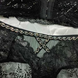 Imported Designer Bra Penty Set With Diamonds