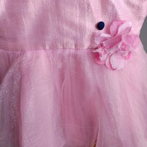 Beautiful Barbie Frock For 2 Years Old