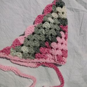 Hand Made Crochet Beautiful Head Bandana