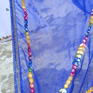 Artificial Mirror Work Dupatta Combo Of 2