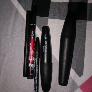 Liner , Kajel, Maskara , Eyebrow  Pencil