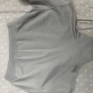 H&M Lavender Cropped Sweatshirt