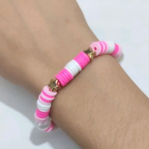 Preppy Pink Bracelet