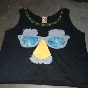 Sleeveless Crop Top