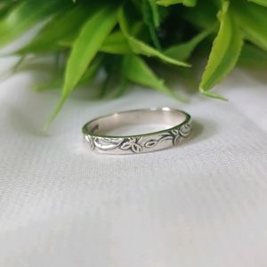 Hallmark Silver With Textured Design