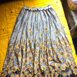 Vintage Floral Skirt