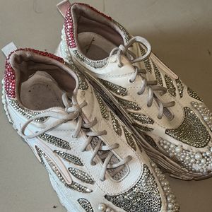 Rhinestone Shoes Fr Women