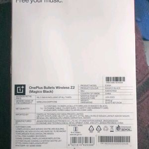 OnePlus Neckband Z2 Box