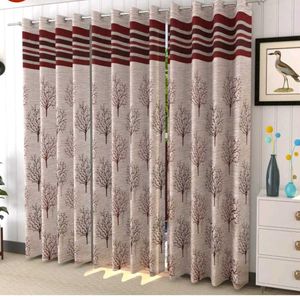 7 Feet Curtains - SET OF 4 - Perfect Condition