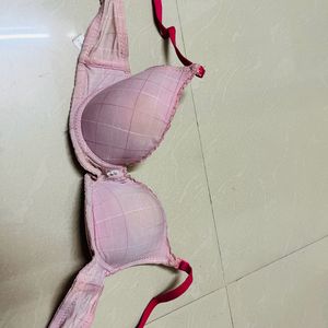 Padded Pink Bra