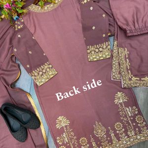 Suit Pent and Dupatta Full Set