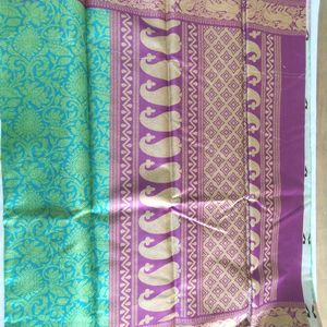 New Multi Floral Print Saree