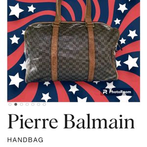 Authentic Pierre Balmain Vintage Bag